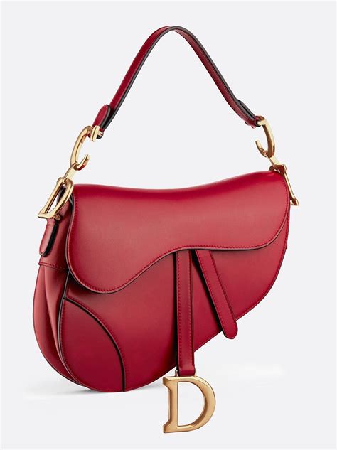 dior saddle bag cherry red|dior saddle bag cost.